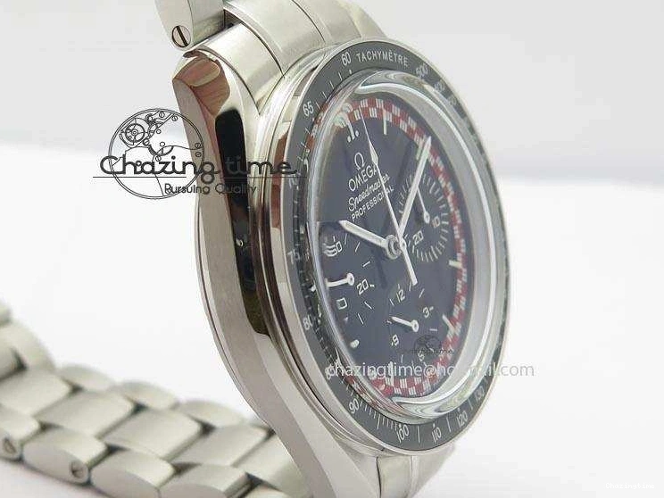0311 Speedmaster SS 2013 Pro Racing On SS Bracelet Manual Winding Chrono Movement UrbanStyle 8230